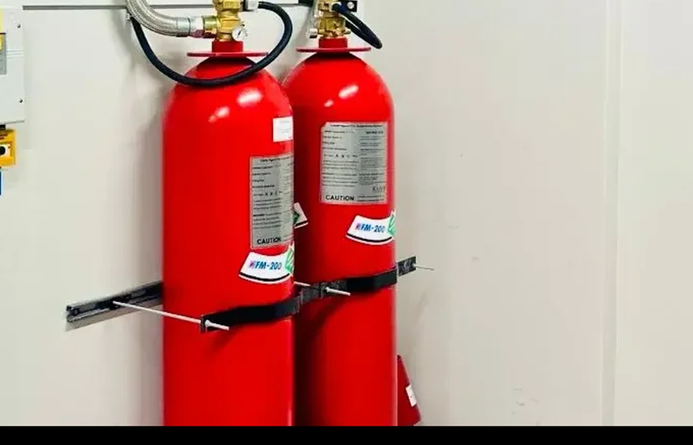 FM200 clean agent cylinders