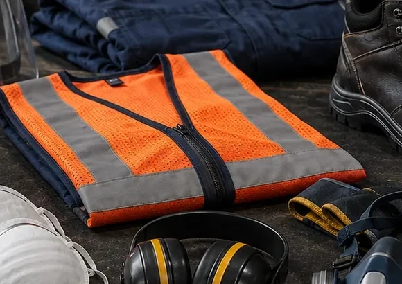 High visibility safety wear